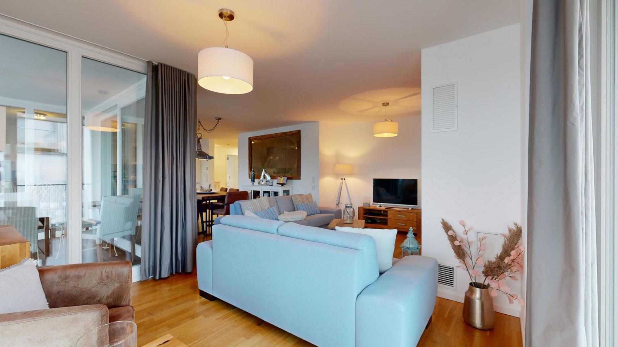 Strandnahe Fewos Mit Terrasse Oder Dachterrasse, Strandhaus Seeblick, Binz Zewnętrze zdjęcie