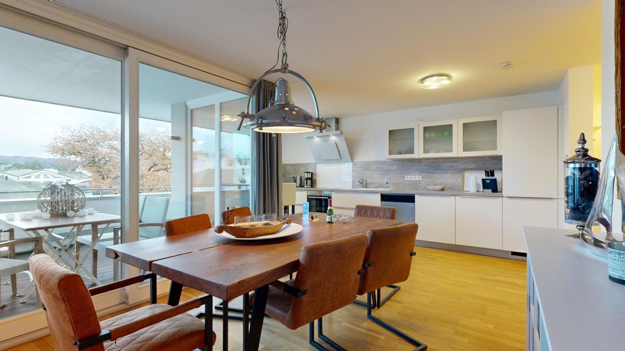 Strandnahe Fewos Mit Terrasse Oder Dachterrasse, Strandhaus Seeblick, Binz Zewnętrze zdjęcie