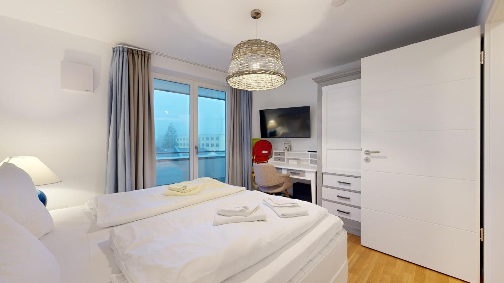 Strandnahe Fewos Mit Terrasse Oder Dachterrasse, Strandhaus Seeblick, Binz Zewnętrze zdjęcie