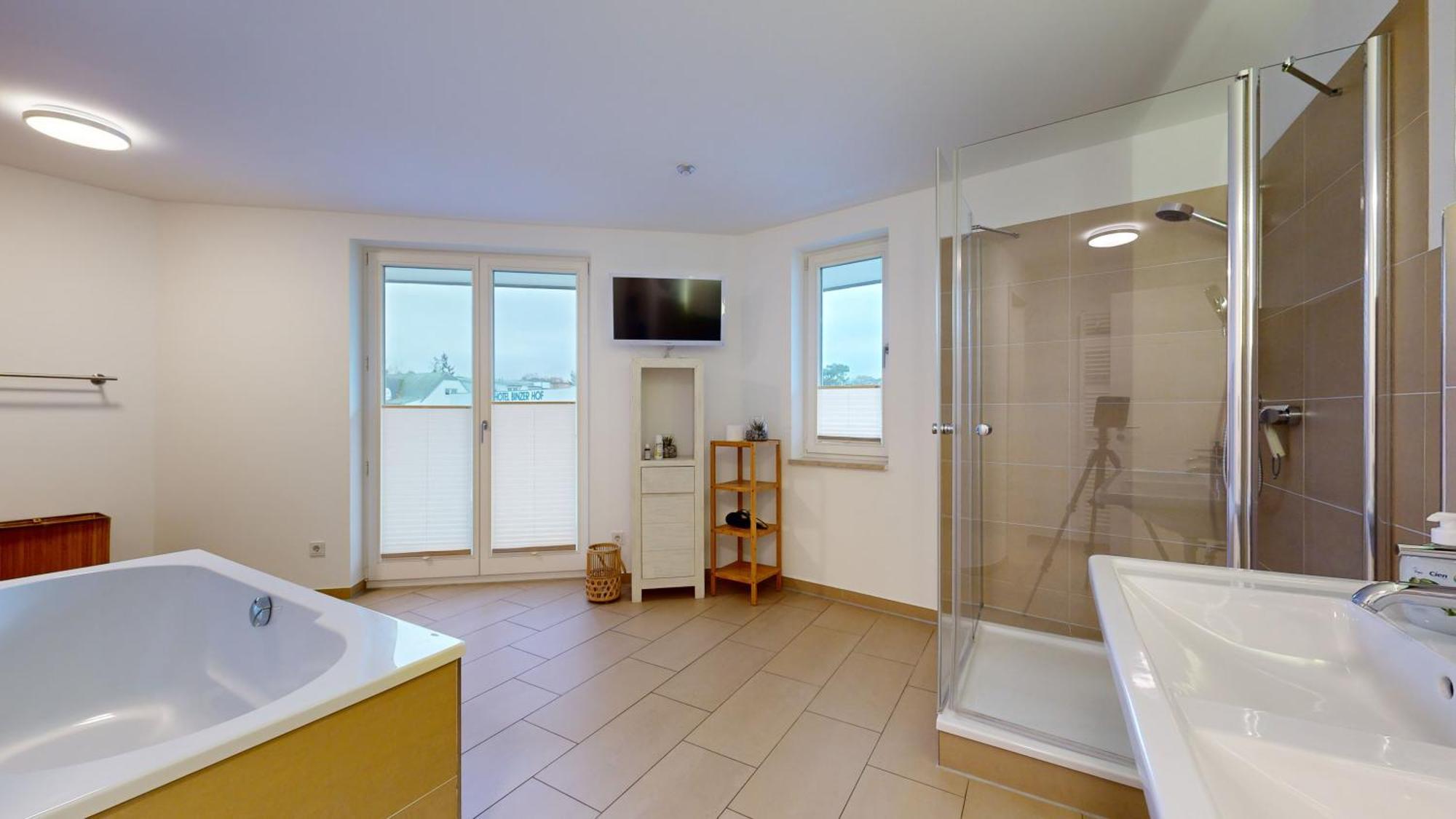Strandnahe Fewos Mit Terrasse Oder Dachterrasse, Strandhaus Seeblick, Binz Zewnętrze zdjęcie