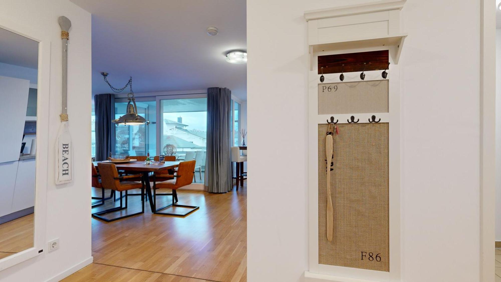 Strandnahe Fewos Mit Terrasse Oder Dachterrasse, Strandhaus Seeblick, Binz Zewnętrze zdjęcie