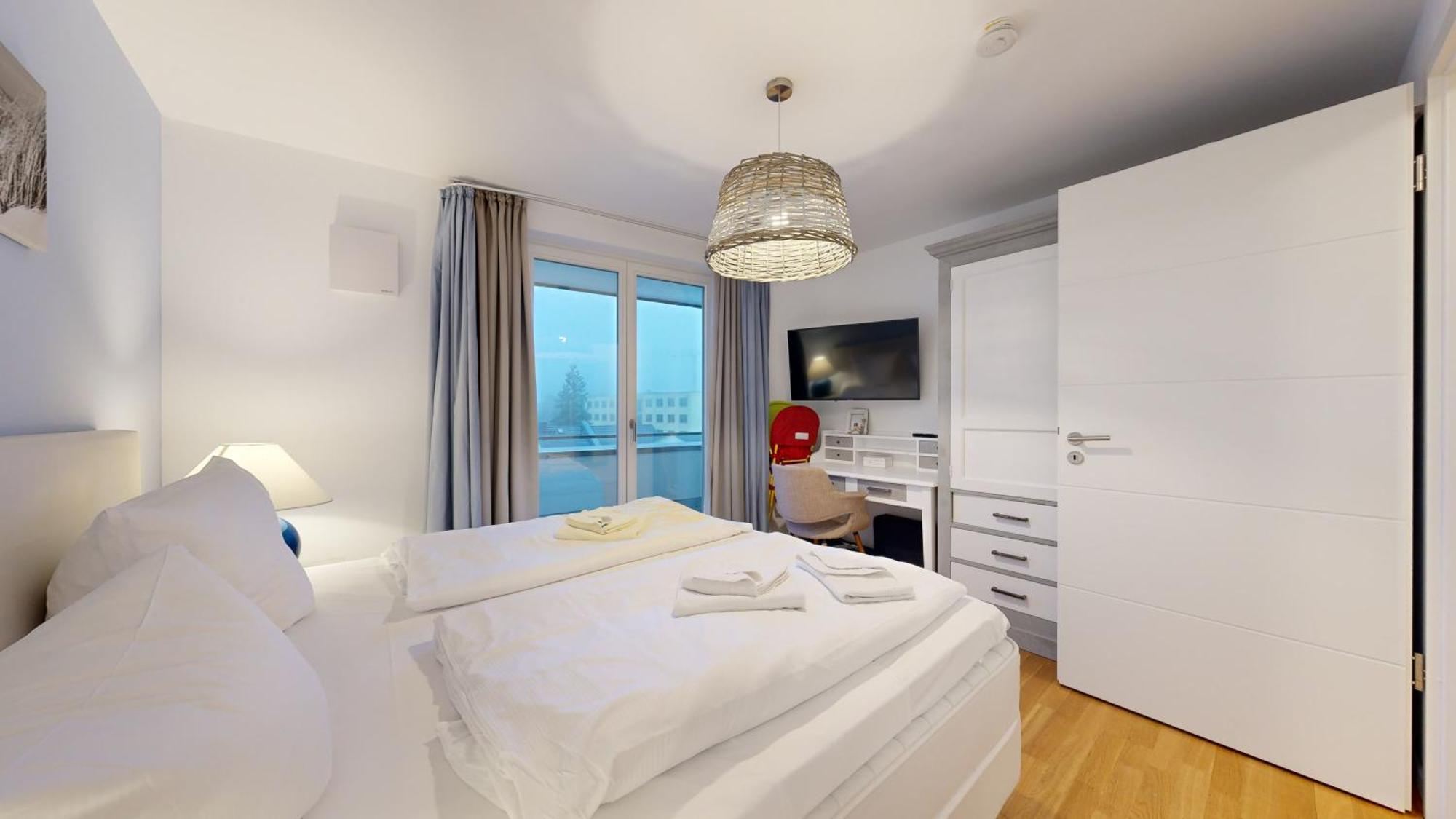 Strandnahe Fewos Mit Terrasse Oder Dachterrasse, Strandhaus Seeblick, Binz Zewnętrze zdjęcie
