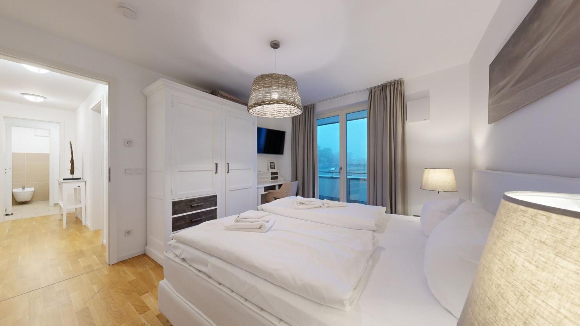 Strandnahe Fewos Mit Terrasse Oder Dachterrasse, Strandhaus Seeblick, Binz Zewnętrze zdjęcie