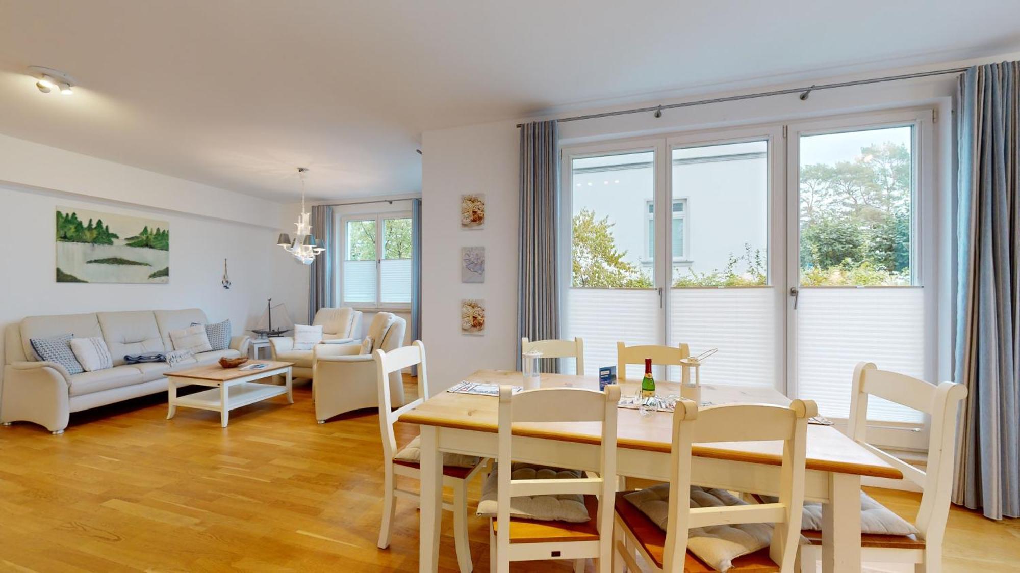 Strandnahe Fewos Mit Terrasse Oder Dachterrasse, Strandhaus Seeblick, Binz Zewnętrze zdjęcie