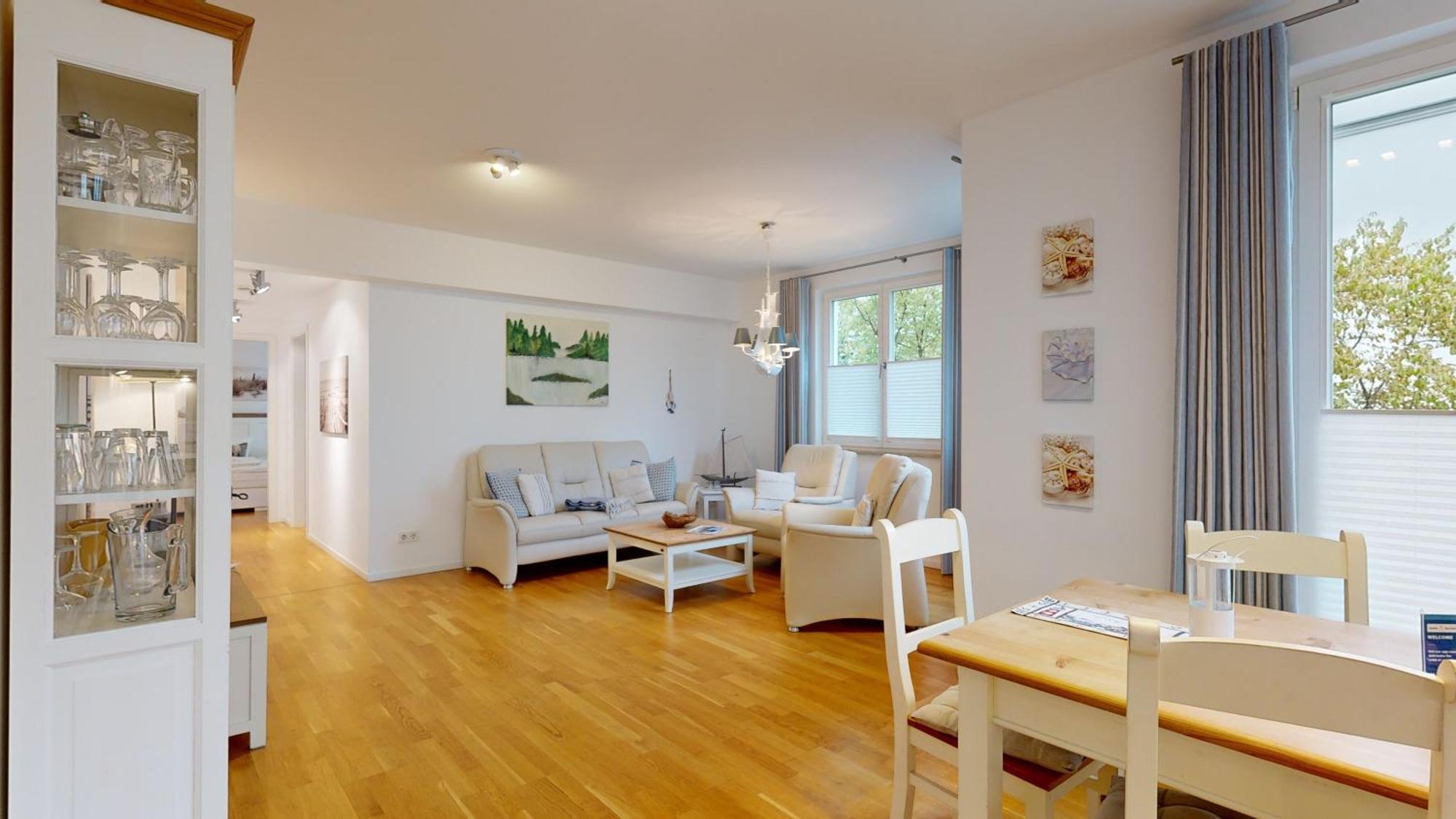 Strandnahe Fewos Mit Terrasse Oder Dachterrasse, Strandhaus Seeblick, Binz Zewnętrze zdjęcie